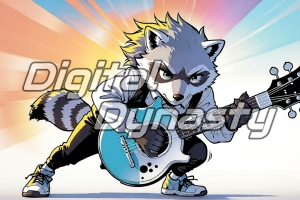 Ein Waschbär und seine Gitarre #2