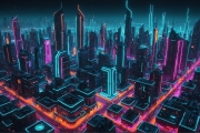 Neon Grid Horizon